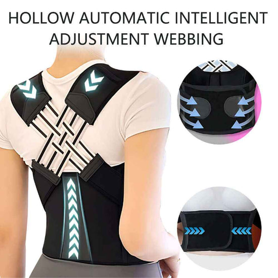 Adjustable Posture Corrector Support Brace – Comfortable Back Support
