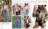 Womens Plaid Shirts – Relaxed Button-Down Layer