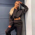 Women’s Long Sleeve Sweatsuit Set – Casual Two-Piece Outfit