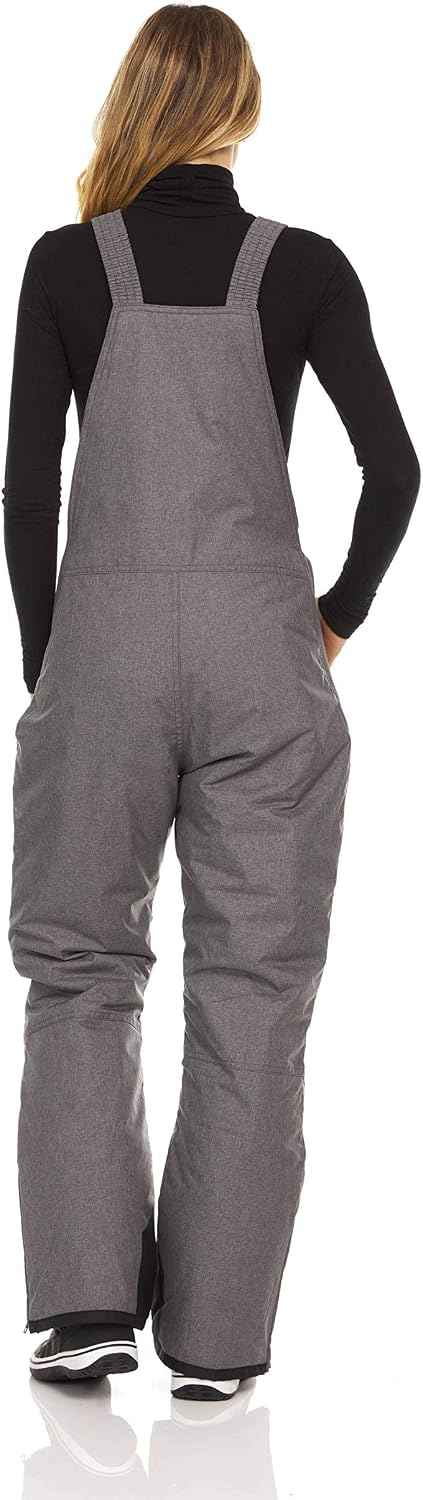 Women’s Insulated Ski Bib Pants – Warm Winter Snow Pants
