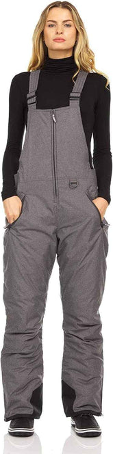 Women’s Insulated Ski Bib Pants – Warm Winter Snow Pants