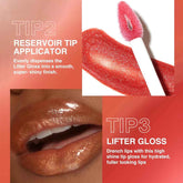 Glitter Lip Gloss Plumper For Women – Glossy, Comfortable Shine