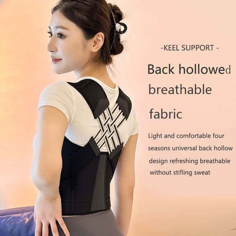 Adjustable Posture Corrector Support Brace – Comfortable Back Support