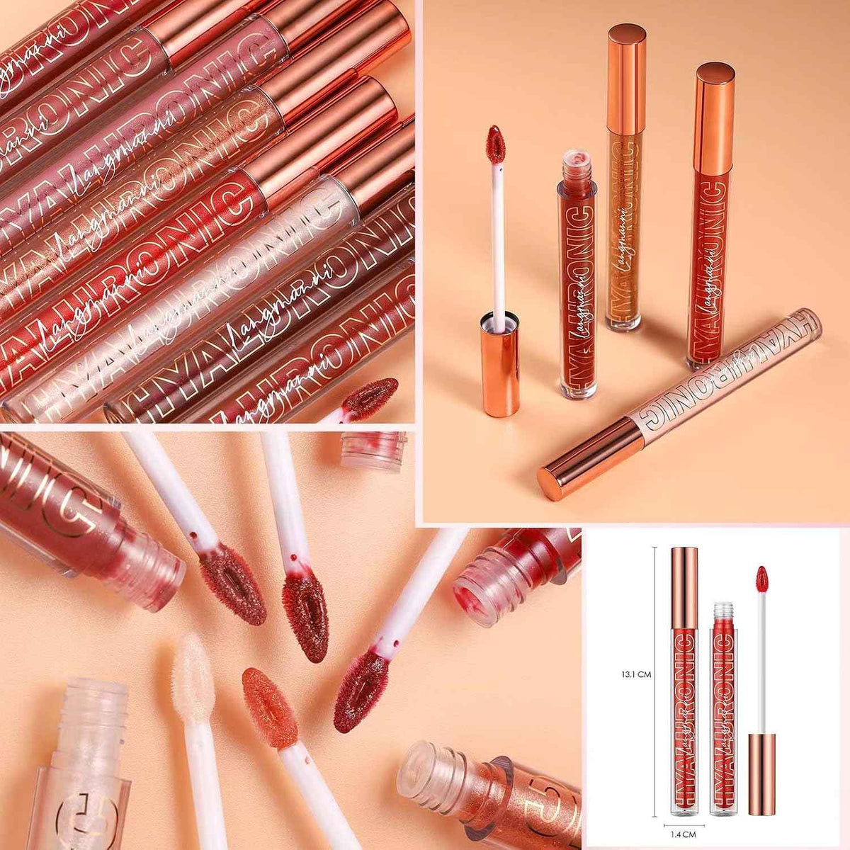 Glitter Lip Gloss Plumper For Women – Glossy, Comfortable Shine