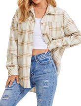 Womens Plaid Shirts – Relaxed Button-Down Layer
