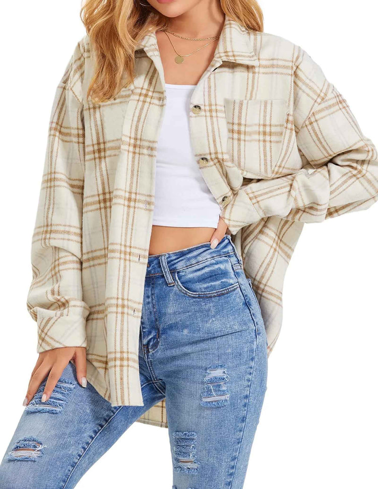 Womens Plaid Shirts – Relaxed Button-Down Layer