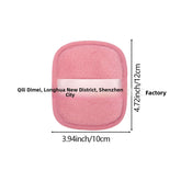 Reusable Makeup Remover Towels in various colors and patterns arranged neatly for visual appeal.